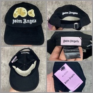 PALM ANGELS TEDDY BEAR BASEBALL CAP / TOPI BISBOL PALM ANGELS / TOPI PALM ANGELS / TOPI BASEBALL MUR