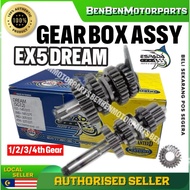 ESPADA GEARBOX FULL SET RACING EX5 HP DREAM WAVE100 ENGIN GEAR BOX SET RACING PNP