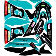 Decal Sticker YAMAHA R 15 V.3 2022 PETRONAS