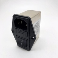 Pabrika Keils anti-jamming EMI power filter 220V switch double insurance socket CW2B-10A-T (004)