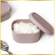 [Daiso Korea] Silicone Storage Container 200 ml Square Food Container Microwave Freezer Safe