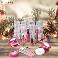 [Dickly] Pretend Makeup Kits Makeup Toy Kits with Cosmetic Bag Kids Makeup Kits for Toddlers Age 3 4