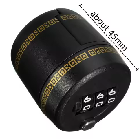 Plastic Bottle Password Lock Combination Lock Wine Stopper Vacuum Plug Device Preservation For Furni