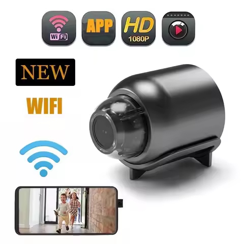 4k HD mini camera 1080p wireless wifi webcam web cam ultra spy cameras hidden Infrared night vision 