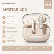 Monster A03 Earphones Ultra Low 38ms Game Latency Headphones Coaxial Single Diaphragm Driver Headset