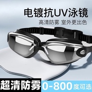 Swimming Goggles for Men and Women, Non-Prescription, Prescription Available, Large Frame, Waterproo