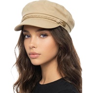 Funky Junque Newsboy Hat for Women – Trendy Greek Fisherman Cap, Classic Women's Baker Boy Newsies H