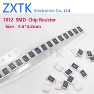 20PCS 1812 SMD Chip Resistor 1% 5%  110R-910R 1K-13K 120R 130R 150R 200R 270R 680R 2K 3K 5.1K 10K 11
