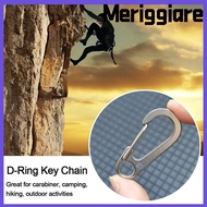 MERIGGIARE D Carabiner  EDC Gear MIni Titanium Alloy Outdoor Hook Camping Keyring