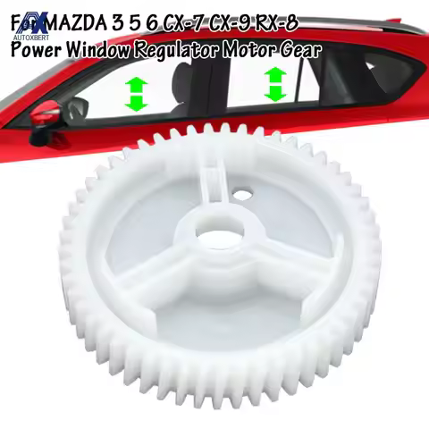 Front Rear Power Window Regulator Adjust Motor Gear For Mazda 3 5 6 CX-7 CX-9 RX8 G22C5958X G22C5958