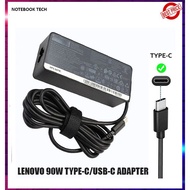 LENOVO 90W USB-C/ TYPE-C 5V 9V 2A 15V 3A 20V 4.5A AC Adapter Laptop Charger IdeaPad ThinkPad X1 Flex