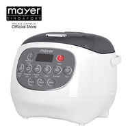 Mayer 1.1L Rice Cooker with Ceramic Pot MMRC30 / 6 Cups/ Pre-set Program/ Keep Warm/ Healthier Choice/ 1 Year Warranty