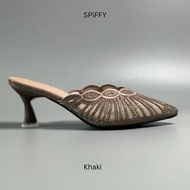 SPiFFY CYNTHIA Stiletto Gorgeous Elegant Mules-NR5533