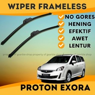 Wiper Kaca Depan Proton Exora Wifer Mobil Exora Model Pisang Bahan Karet 1 Set 2 Pcs Sepasang