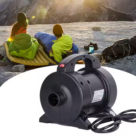 Portable 1600W Electric Pump Air Mattress Pump Quick Inflation Electric Air Pump Inflator Deflator f