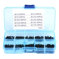 Small Screws Head Selftapping Bolts Assortment Kit M1 M1.2 M1.4 M1.7 Screw Assortment Head Screw S