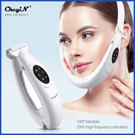 ✓CkeyiN Ems V Line Face Lifting Slimmer Machine Face Lift Skin Tightening V Shape Double Chin Remova