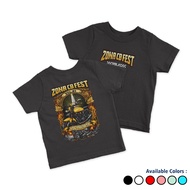 Zona Cb Fest Fashion Children's T-shirts, Boys' and Girls' Tops, Distro Ages 3 4 5 6 7 8 9 10 11 13 