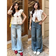 [TEARED STORE] Culottes Jeans - 95819 - Square Pocket - Hybrid 3