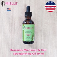 Mielle® Rosemary Mint Scalp & Hair Strengthening Oil 59 ml ออยล์บำรุงศีรษะและเส้นผม
