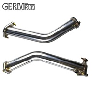 RACING EXHAUST DOWNPIPE SS201 2 PCS INFINITI Q60 Q50 Z400 AWD 3.0 VR30DDTT 16-19