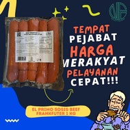 Tercepat EL PRIMO SOSIS BEEF FRANKFURTER SOSIS SAPI FRANKFUTER 1 KG / SOSIS INDOMARET Terviral