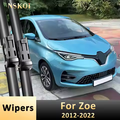 Car Window Brushes Front Wiper Blades For Renault Zoe R110 Z.E. 2012 - 2022 2021 2020 2019 2018 2017
