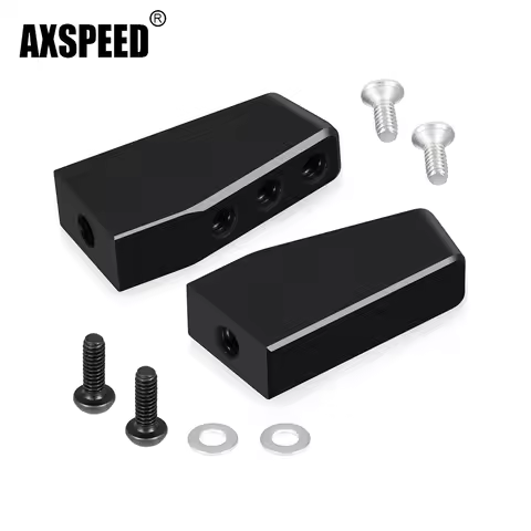 AXSPEED Aluminum Alloy Servo Support Mount for LOSI 1/16 Mini-B 2WD 1/18 Mini-T 2.0 RC Buggy Truck M