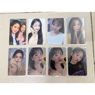 Wts IZ*ONE Izone IVE Eunbi Hyewon Nako Chaeyeon Minju Yujin Wonyoung album official photocard oneiri