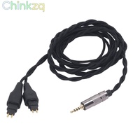 CHINKMY Earphone Replacement Cable, Silver Plated Copper Flexible Earbuds Upgrade Wire, Plug and Pla