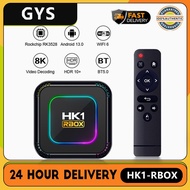 HK1 RBOX K8 TV Box Android 13.0 4G 32G 4G 64G RK3528 Smart TV Box 2.4&amp;5G Wifi6 BT5.0 Ultra HD 4K 8K Set Top Box