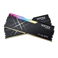 AITC 艾格 KINGSMAN VERTEX RGB DDR5 32GB/16G x 2 7200 雙通道 桌上型超頻電競記憶體模組 黑色