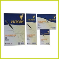 ∪ ↘ ﹊ ∡ YELLOW pad paper set Victory pad paper