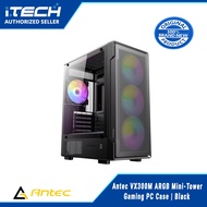 Antec VX300M ARGB Mini-Tower Gaming PC Case