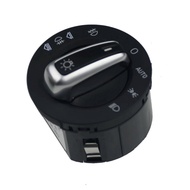 For Audi A6 C6 4F S6 RS6 Q7 A6 4F Chrome Headlight Fog Lamp control Switch 4FD 941 531A