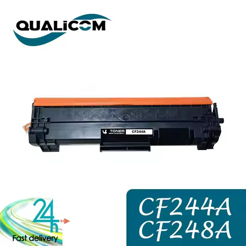 Qualicom 48A 44A CF248A CF244A Compatible TONER Cartridge for HP LaserJet Pro M15a M15w M16a M16w MF
