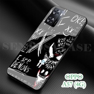 Softcase Glass Kaca OPPO A57 (4G) 2022 - Casing hp OPPO A57 (4G) 2022 [ S69 ].