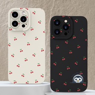 Cute Cherry Phone Case For Samsung Galaxy A91 A81 M80s M60s + A56 A26 A16 A36 A7 2018 A750 J8 J7 201