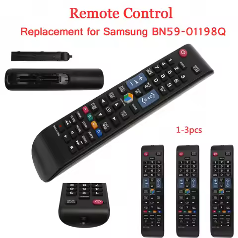 1/2/3Pcs Remote Control for Samsung BN59-01198Q Remote Control Replacement Portable Remote Controlle