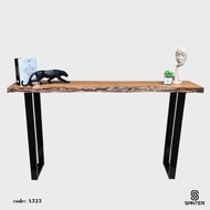 A323. Chengal Emas Solid Wood Bar Table / Console Table