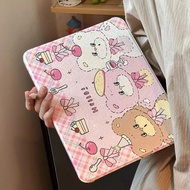 Pink Cartoon Lovely Leather Case for iPad Air 4 9.7 10.2 12.9 inch Mini 5 6 9th 8th 7th 6th with Pencil Holder Smart Cover for iPad 12.9 inch