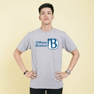 Kaos Baju uMass University of Masschusetts Boston Unisex t-shirt Distro Clothing short and long slee