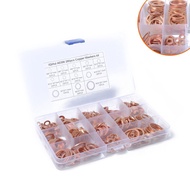 Boutique Gasket Combination o Copper Type 280 Pieces Oil Seal Flat Cross-Border Gasket Round Gasket 