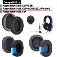 Ear Pads Cushions for Razer BlackShark V2 / V2 SE / V2 Pro (2020-2022 Version) / V2 X Headset Earpad