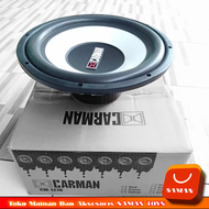 SPEAKER SUBWOOFER 12 INCH, speaker subwoofer double coil, CARMAN CM-1278. / speaker mobil