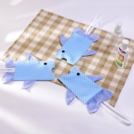 小藍鯨魚酒精乾洗手隨身瓶收納袋 酒精搓手液 口罩 防疫用品 生日