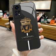 Liverpool FC (04) design Tempered Glass Phone Case Cover For POCO F3 F4 F5 M5 M6 4G X3 X4 GT X5 X6 X