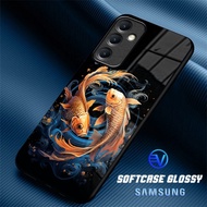 [ GT58 FISH ] Softcase SAMSUNG A14, A15.A24.A25.A34,A35.A54.A55 Samsung Silicone Sublime Mirror Glit