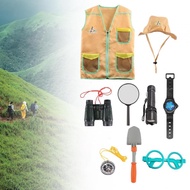 [lzdjlmy1zs] Kids Explorer , Pretend Play Costume, Nature Exploration Toys, Kids Explorer for 3-7 Ye