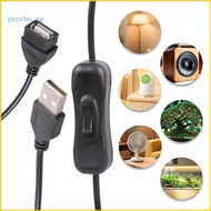 Psy USB Power Switcher Cord 30cm 11 81inch For Low Power Devices Like LED Lights Fans Lamps Could No